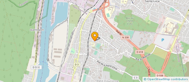 localisation de l'entreprise SAUVETEURS SECOURISTE RISLE SEINE à PETIT-COURONNE