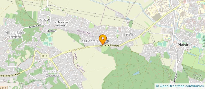 localisation de l'entreprise SAUVETEURS SECOURISTES PARISIENS  PLAISIR