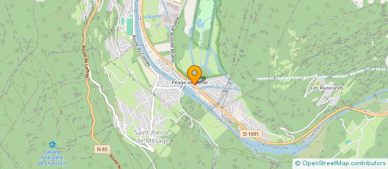 localisation de l'entreprise SAUVETEURS SECOURISTES VIZILLOIS  VIZILLE