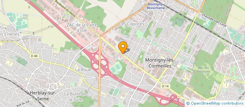 localisation de l'entreprise SAUVETONPHONE  HERBLAY-SUR-SEINE