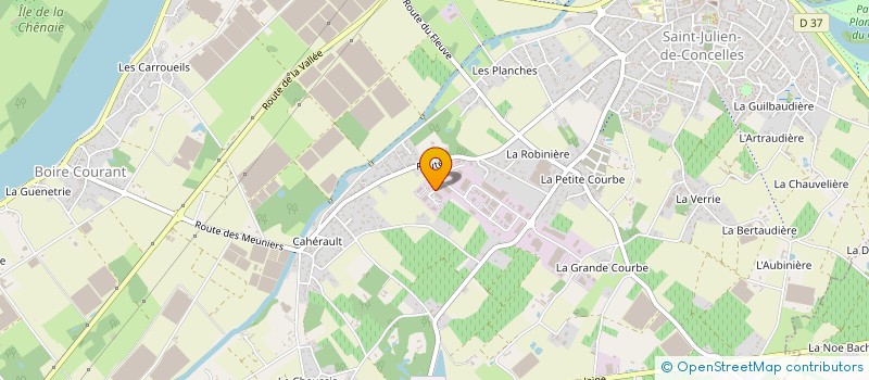 localisation de l'entreprise SAUVETRE ENERGIE à SAINT-JULIEN-DE-CONCELLES