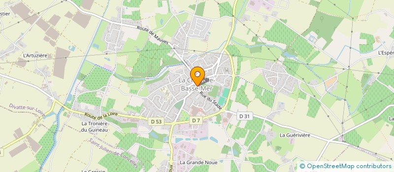 localisation de l'entreprise SAUVETRE PASCAL  DIVATTE-SUR-LOIRE