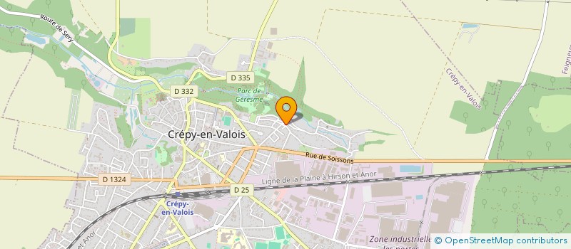 localisation de l'entreprise SAUVIGNAC  JUILLY