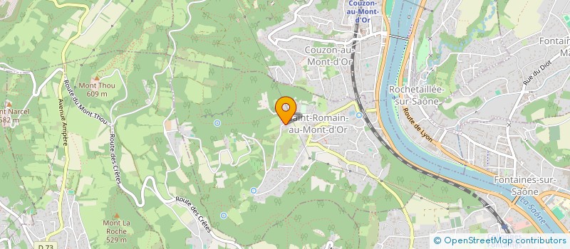 localisation de l'entreprise SAUVONS KERLO  SAINT-ROMAIN-AU-MONT-D'OR