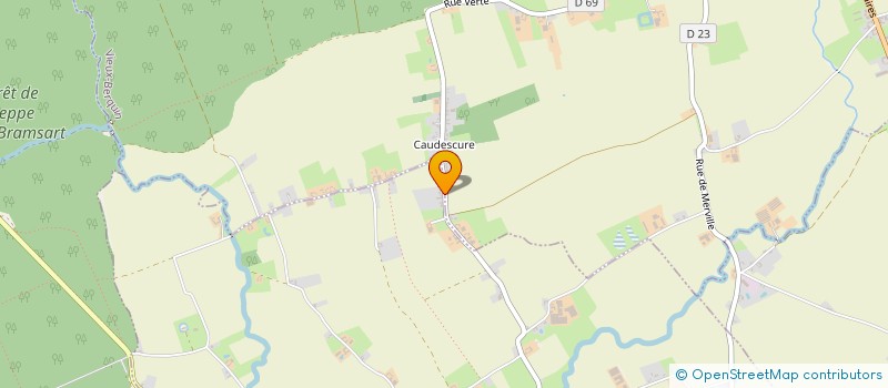 localisation de l'entreprise SAUVONS L EGLISE DE CAUDESCURE  MERVILLE