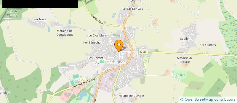 localisation de l'entreprise SAUVONS L EGLISE DE POMPAS à HERBIGNAC