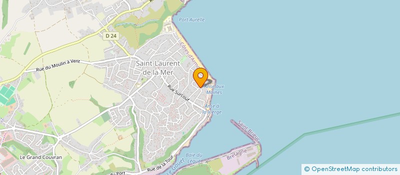 localisation de l'entreprise SAUVONS TAHITI, L'ANSE AUX MOINES  PLERIN