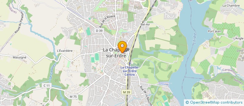 localisation de l'entreprise SAUVOUREL M ET HALOUIN-CAZENAVE D à LA CHAPELLE-SUR-ERDRE