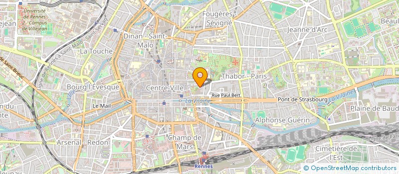 localisation de l'entreprise SAUZON  RENNES