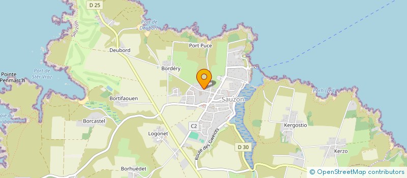 localisation de l'entreprise SAUZON LOISIRS MOTONAUTISME à SAUZON