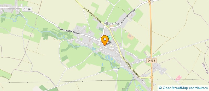 localisation de l'entreprise SAUZOO  VILLERS-POL