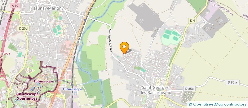 localisation de l'entreprise SAV 2000 à DISSAY