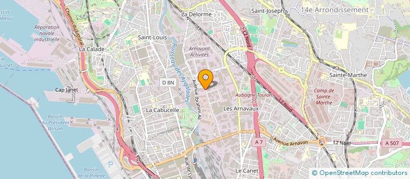 localisation de l'entreprise SAV à MARSEILLE