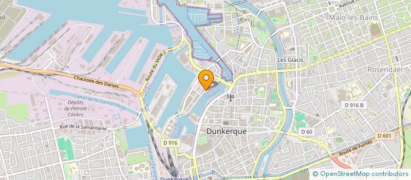 localisation de l'entreprise SAV à DUNKERQUE