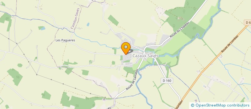 localisation de l'entreprise SAV'ANES  CAZAUX-SAVES