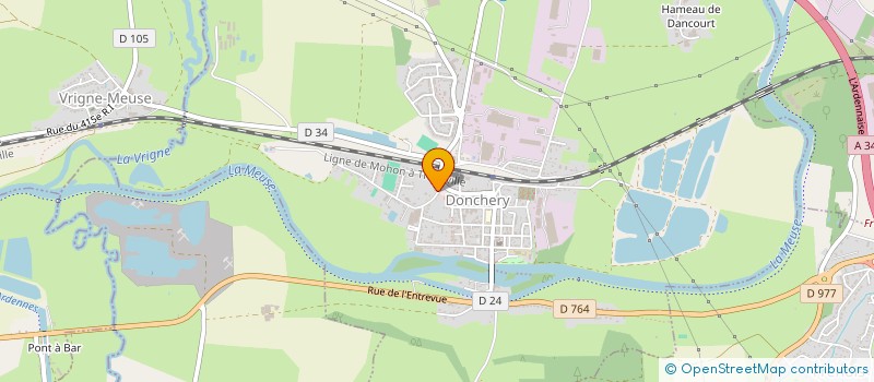 localisation de l'entreprise SAV DES FERMETURES  DONCHERY