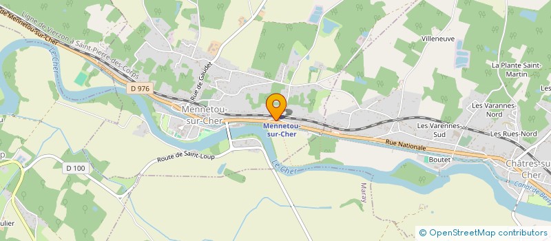 localisation de l'entreprise SAV ECO GROUP  MENNETOU-SUR-CHER