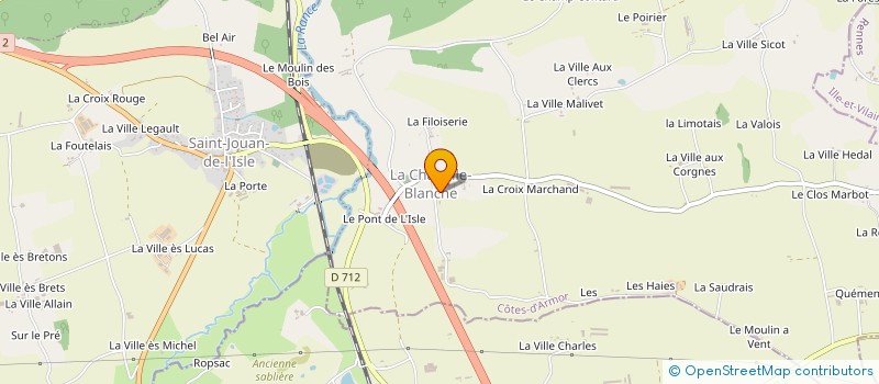 localisation de l'entreprise SAV-HEOL  LA CHAPELLE-BLANCHE