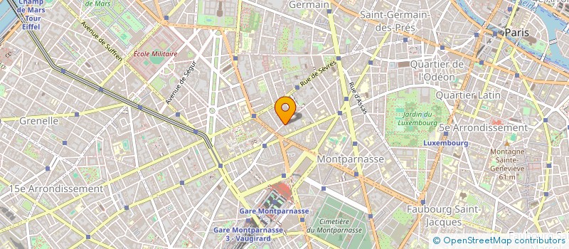 localisation de l'entreprise SAV INVESTISSEMENTS  PARIS