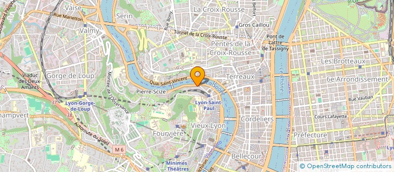 localisation de l'entreprise SAV SERVICE AUDIO VISION à LYON