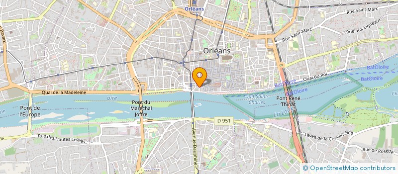 localisation de l'entreprise SAV ' SUD à ORLEANS