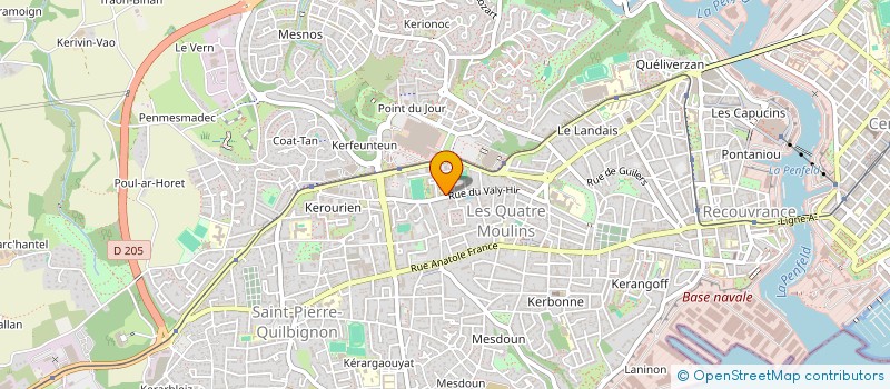 localisation de l'entreprise SAV'TA à BREST