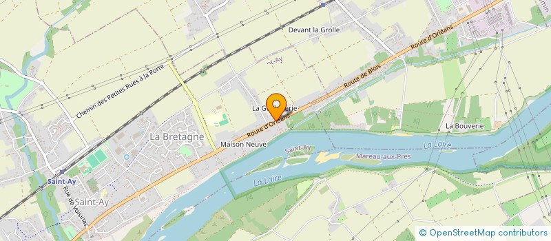 localisation de l'entreprise SAV TRANSFO 45 à MEUNG-SUR-LOIRE