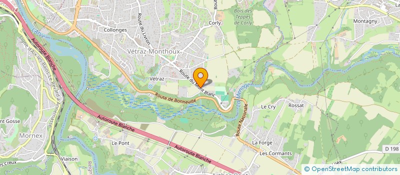 localisation de l'entreprise SAVA  VETRAZ-MONTHOUX