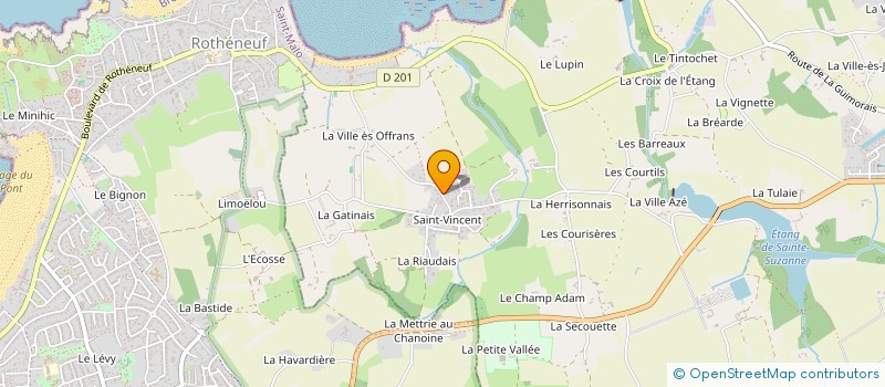 localisation de l'entreprise SAVA à SAINT-COULOMB