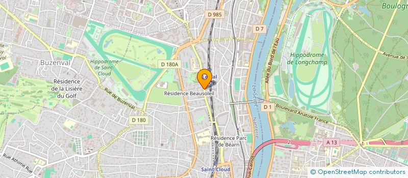 localisation de l'entreprise SAVA MEDIA à SAINT-CLOUD