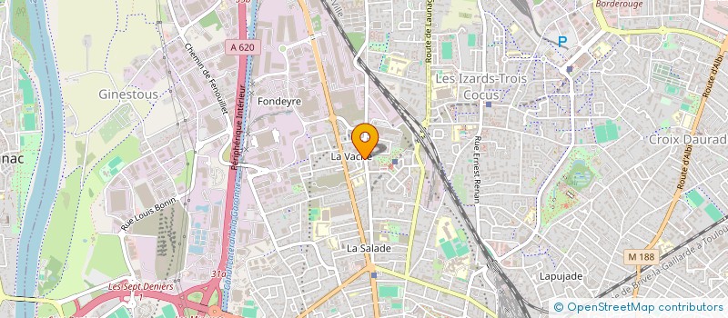 localisation de l'entreprise SAVA-TOULOUSE  TOULOUSE