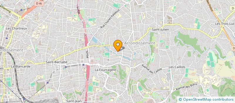 localisation de l'entreprise SAVABA à MARSEILLE