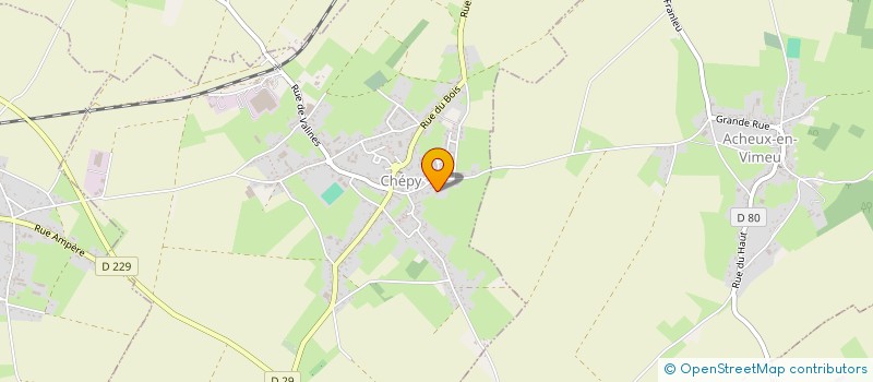 localisation de l'entreprise SAVACHAUFFER  CHEPY