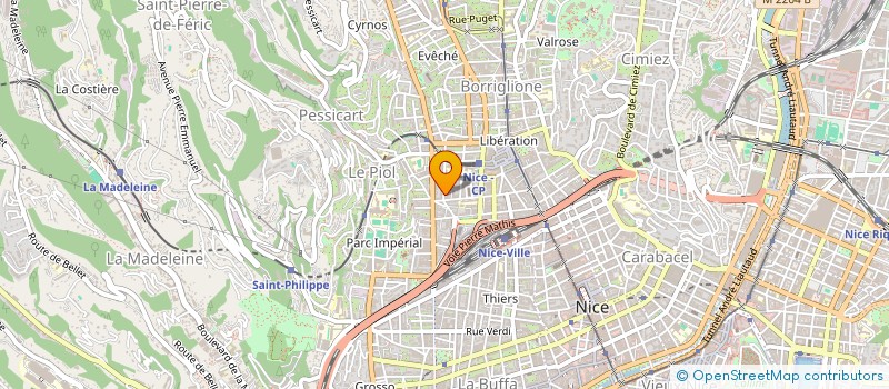localisation de l'entreprise SAVAGE BARBER à NICE