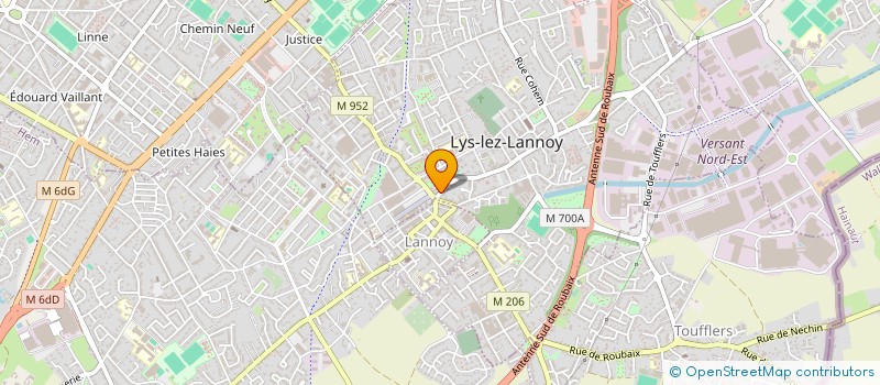 localisation de l'entreprise SAVAJ  LYS-LEZ-LANNOY