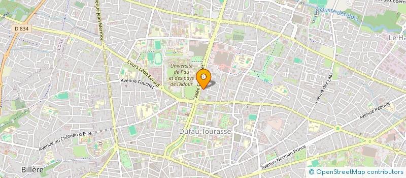 localisation de l'entreprise SAVAJENIAL 2 à PAU