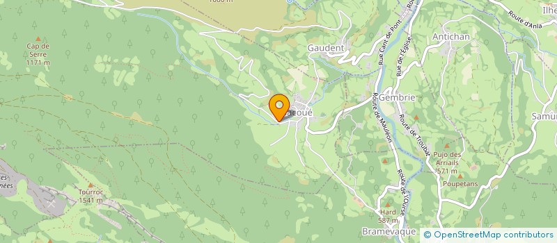 localisation de l'entreprise SAVALLIMUND  CAZARILH