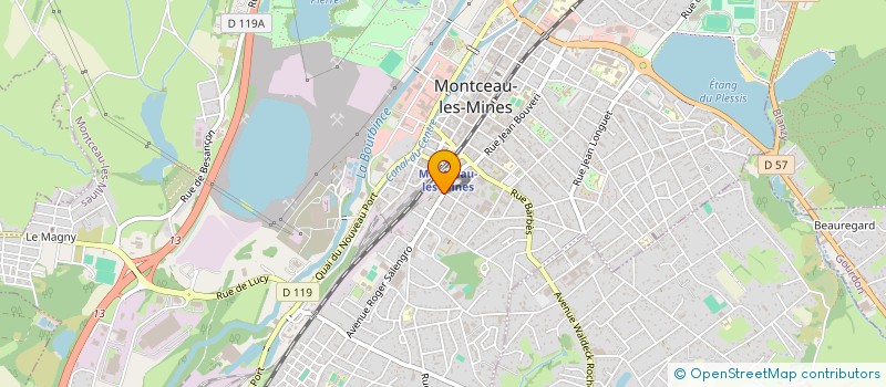 localisation de l'entreprise SAVAMALE à MONTCEAU-LES-MINES