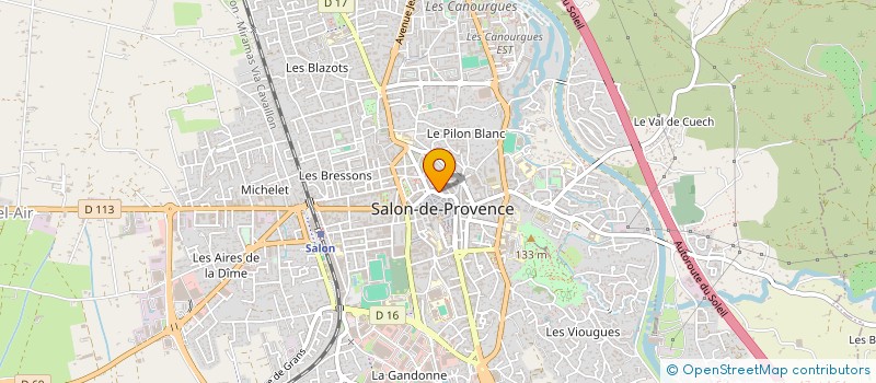 localisation de l'entreprise SAVANA  SALON-DE-PROVENCE