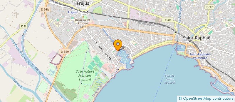 localisation de l'entreprise SAVANA à FREJUS