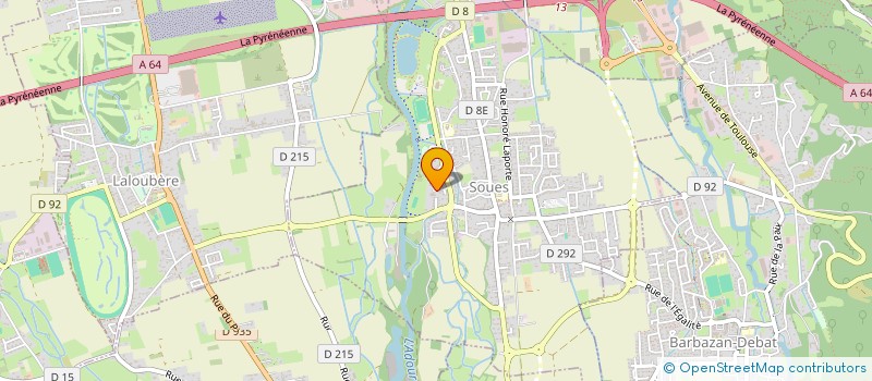 localisation de l'entreprise SAVANA  SOUES