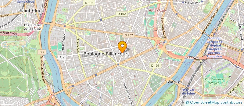 localisation de l'entreprise SAVANA PRODUCTION à BOULOGNE-BILLANCOURT