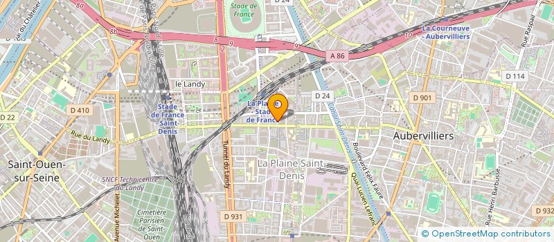 localisation de l'entreprise SAVANAH  SAINT-DENIS