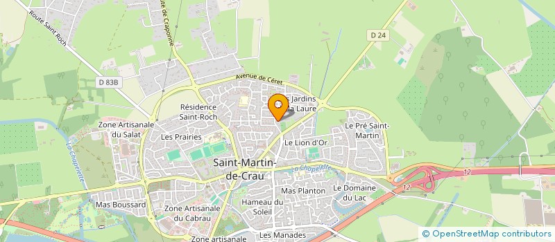 localisation de l'entreprise SAVANE à SAINT-MARTIN-DE-CRAU