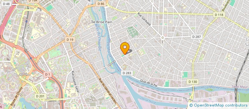 localisation de l'entreprise SAVANE & MOUSSON STREET FOOD à SAINT-MAUR-DES-FOSSES