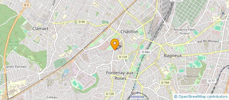 localisation de l'entreprise SAVANNA à FONTENAY-AUX-ROSES