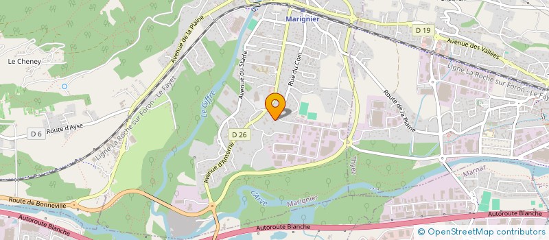 localisation de l'entreprise SAVANSITHI  MARIGNIER