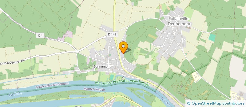 localisation de l'entreprise SAVAP MULTISERVICES à FOLLAINVILLE-DENNEMONT