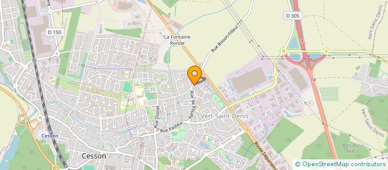 localisation de l'entreprise SAVARA INVEST  VERT-SAINT-DENIS