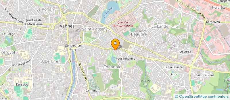 localisation de l'entreprise SAVAREASY à VANNES